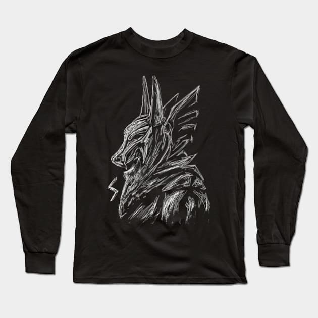 god of destruction seth Long Sleeve T-Shirt by Ryumerch